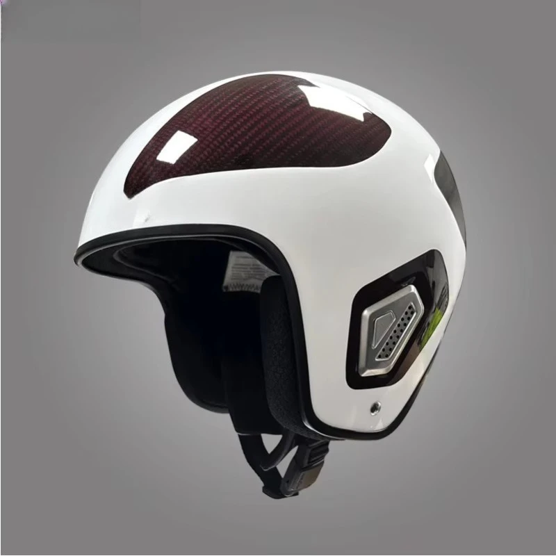 

High quality carbon fiber head protection winter ski snow helmet snowboard helmet outdoor equipment