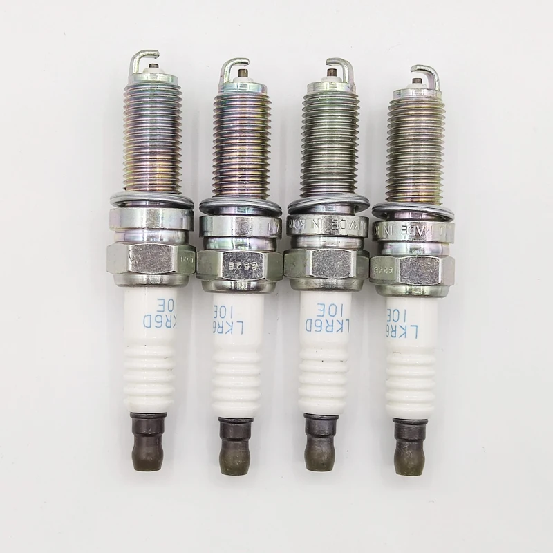 4/20pcs 18843-10062 LKR6D10E Spark Plug For Hyundai Kia Rio Accent Picanto Morning 18846 10062 LKR6D-10E 96569 1884310062