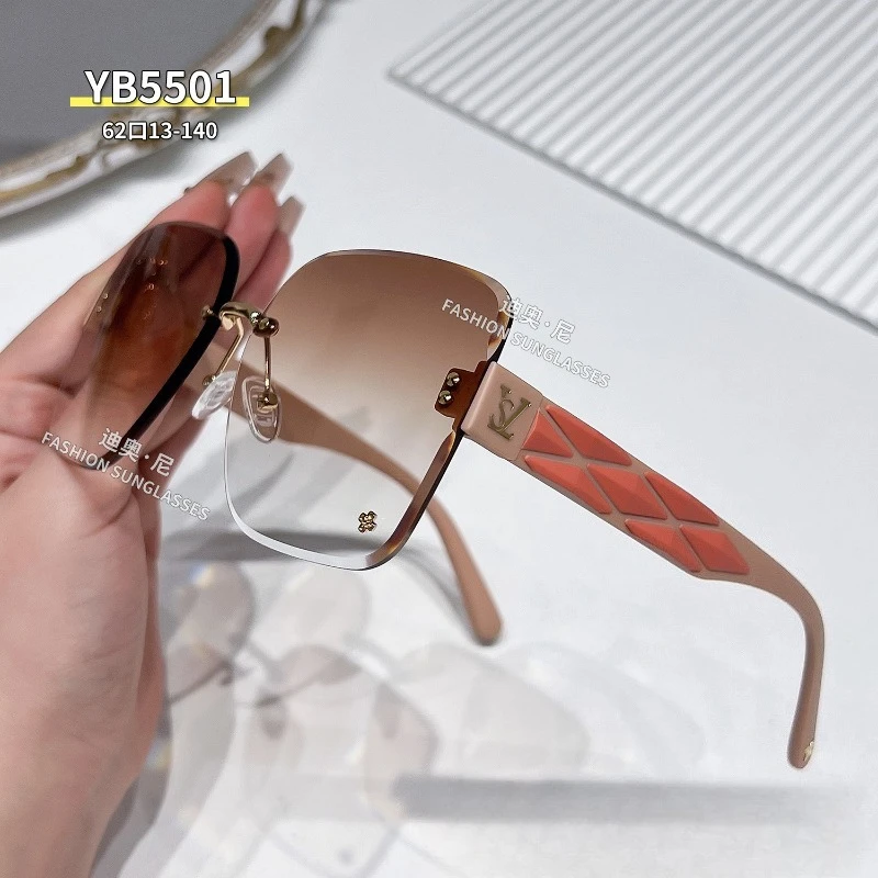 

​​2025 Faceless Crystal Edge Sunglasses UV400, Luxury Acetate Frame Women Men Lightweight Retro Fashion Anti-Glare​​