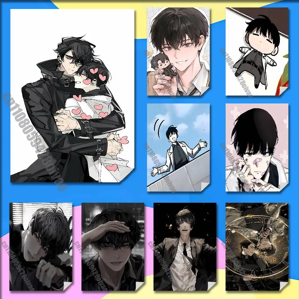 

K-Kim Dokja O-ORV Poster Sticker For Bars 40x60cm Self-adhesive Ornament Collectibles Playbill Cover