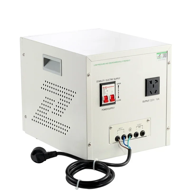 5KVA TND مرحلة واحدة التيار المتناوب الجهد المنخفض 90 فولت إلى 260 فولت AutoServo الجهد المنظم 220 فولت استقرار #5