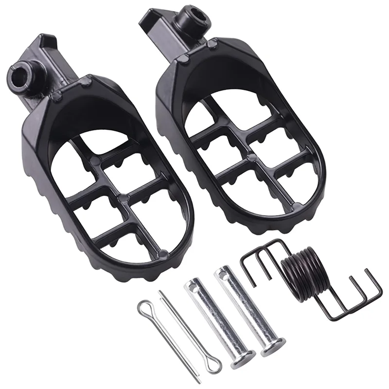 Dirt Bike Foot Pegs, Aluminium Footpegs Pedals for Coleman Baja Taotao for Yamaha PW50 1981-2021 PW80