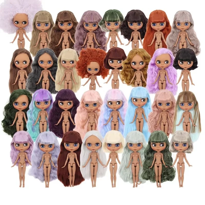 Clearance Sale Cute & Stylish Super Dark Skin Matte Face Articulated Body Perfect Doll Diy Toy Doll  For Cute Fun Girls Gifts
