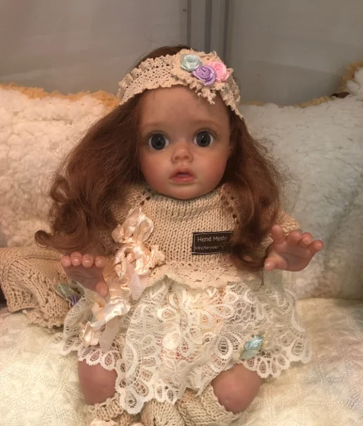 

DLS 16inches Elf FLO Reborn Toddler Gril Baby Doll Hande made Popular Painted Finished