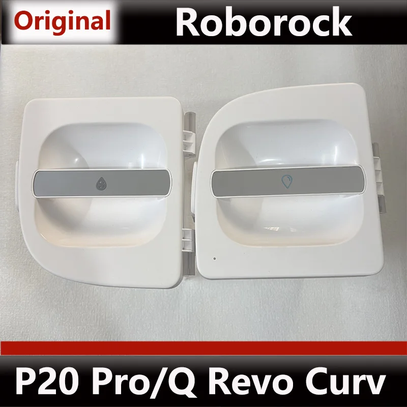 

Accessories for Original Roborock Q Revo Curv Vacuum Cleaner: P20 Pro Clean Water Tank, Dirty Water Tank, and Consumables