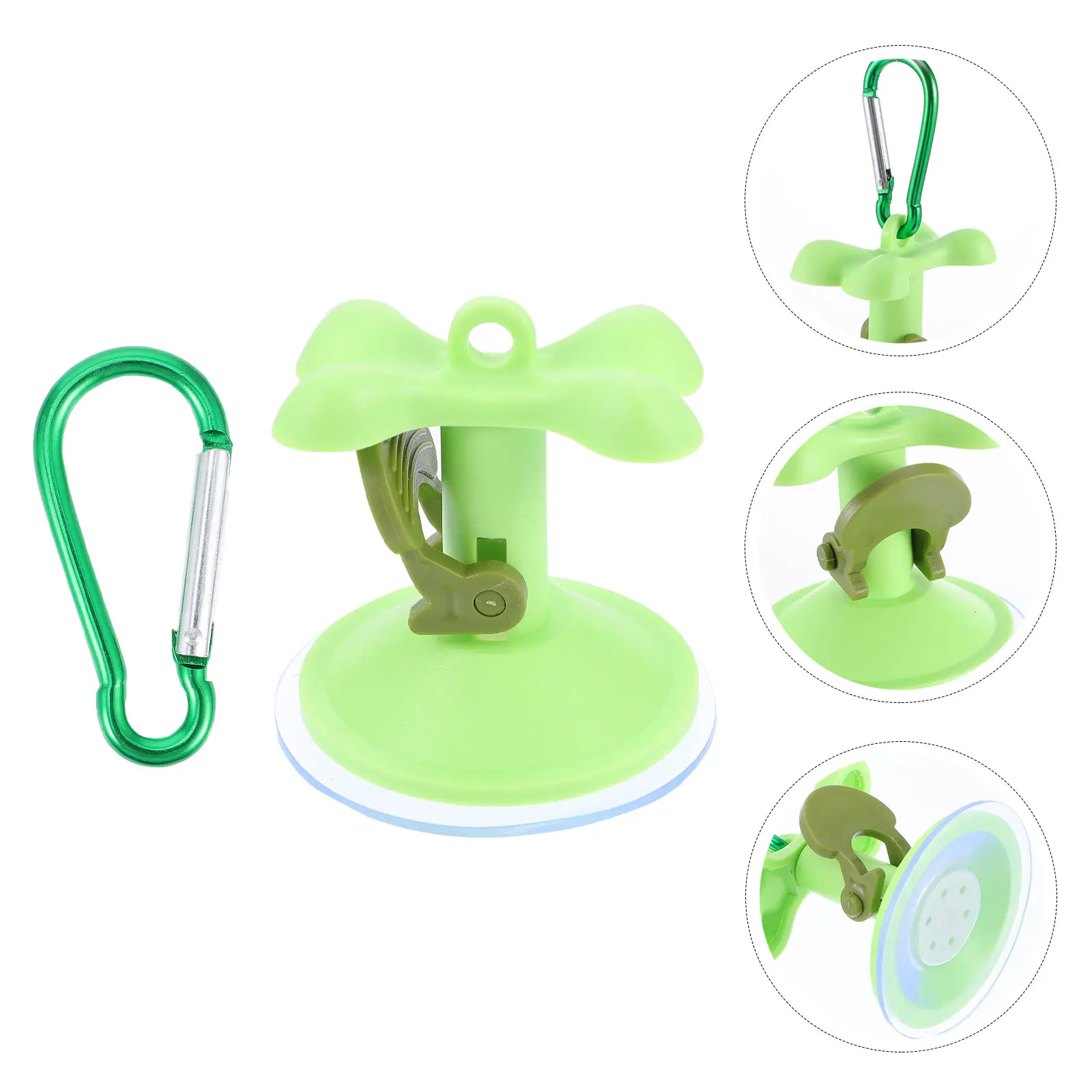 

Suction Cup Tying Device Dog Bath Tub Bathing Supplies Cups Outdoor Plastic Pet