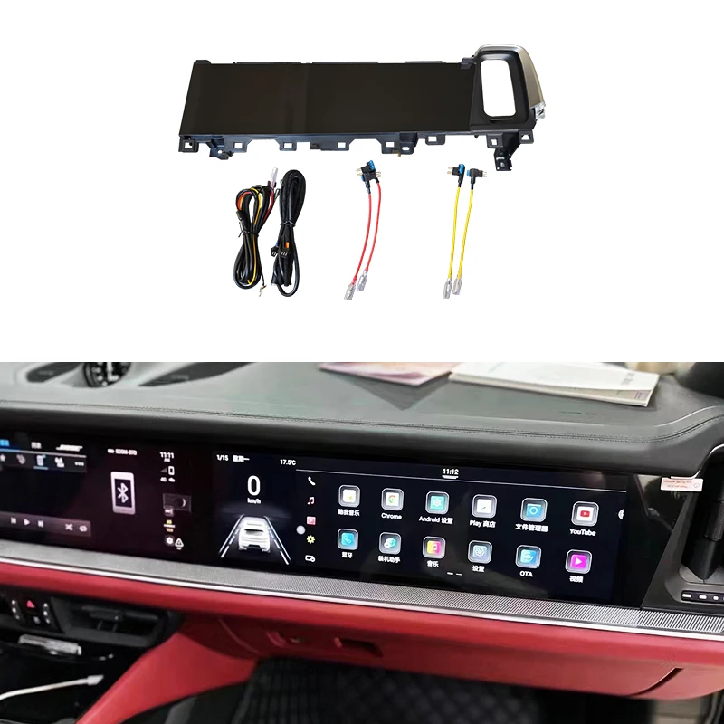 

Car Modification Upgrade Interior Co Driver Entertainment Movie Player Suitability for 2024-2025 Cayenne