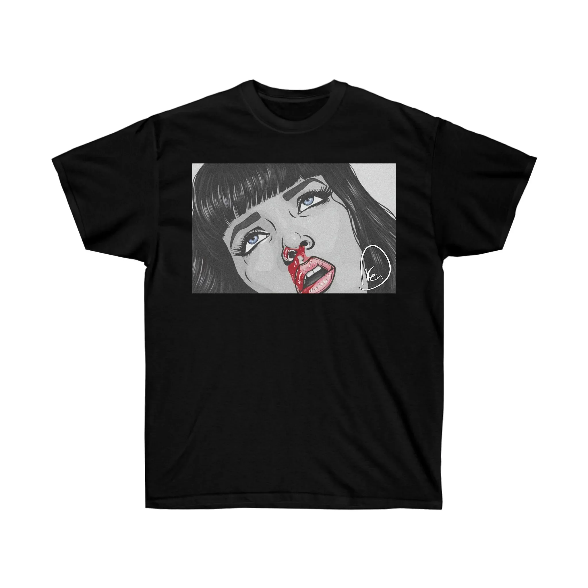 Mia Wallace Pulp Fiction T Shirt