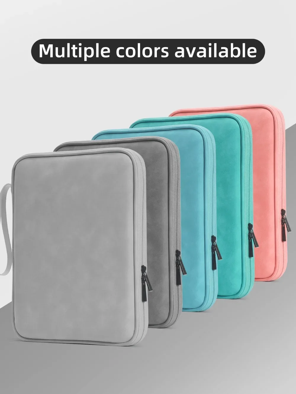 Tablet Sleeve Bags for 7.9-12.9 inch Handbag Case for iPad Samsung Xiaomi Lenovo Cover Shockproof Pouch Multi Pockets Anti-Dust