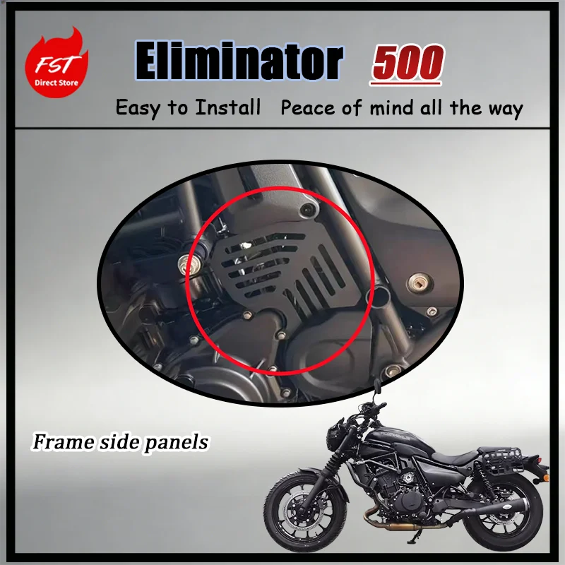 

For Eliminator 500 500SE Frame Side Covers Engine Protector Guard Modified Accessories for Motorcycle