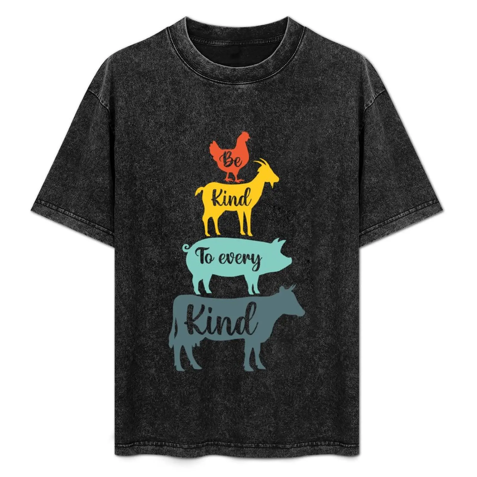 Compassionate Choices : T-shirt Fashion with a Heart, haut décontracté minimaliste à manches courtes