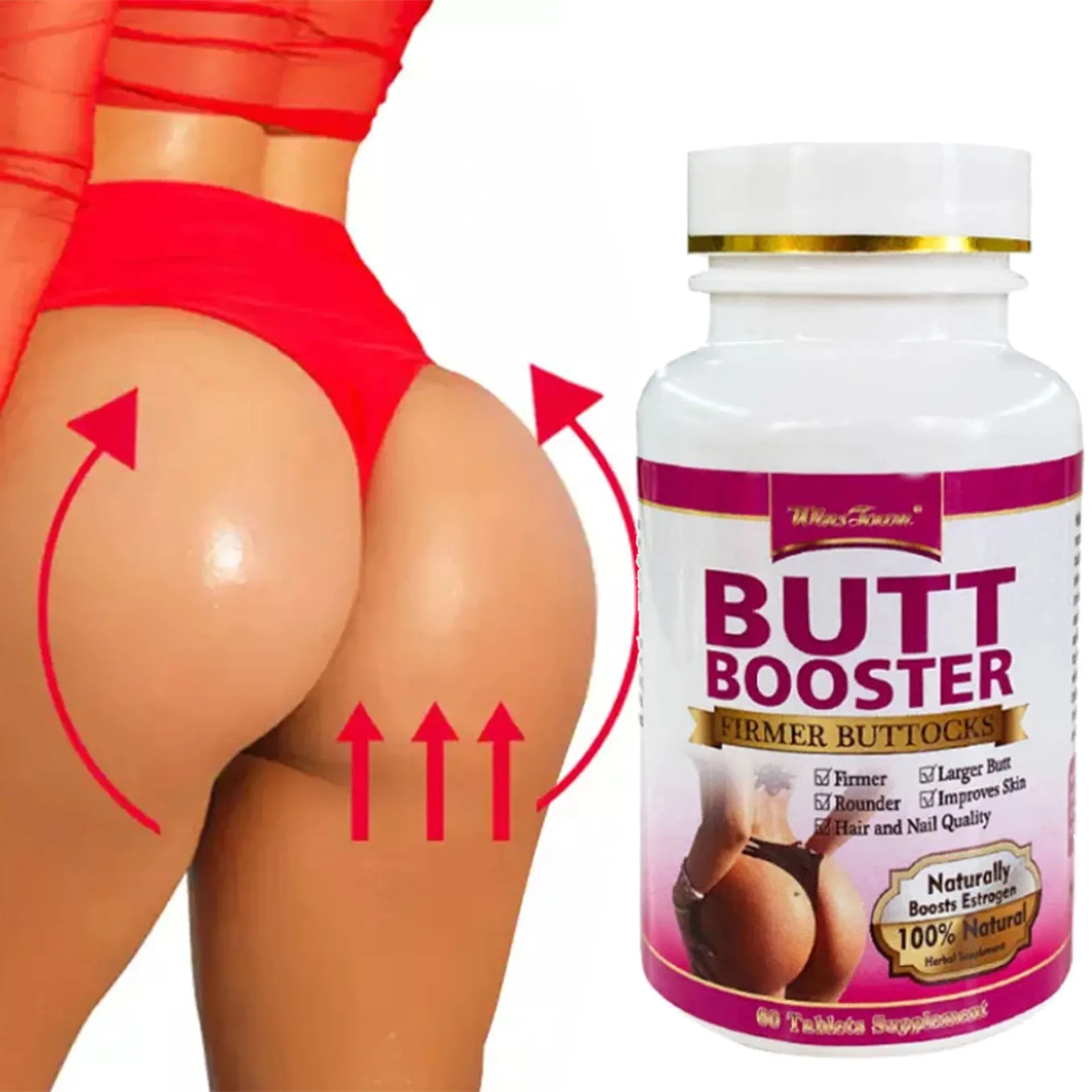 

Lift Buttocks, Tighten Big Buttocks, Enhance Buttock Growth, Firm and Shape Sexy Big Buttocks