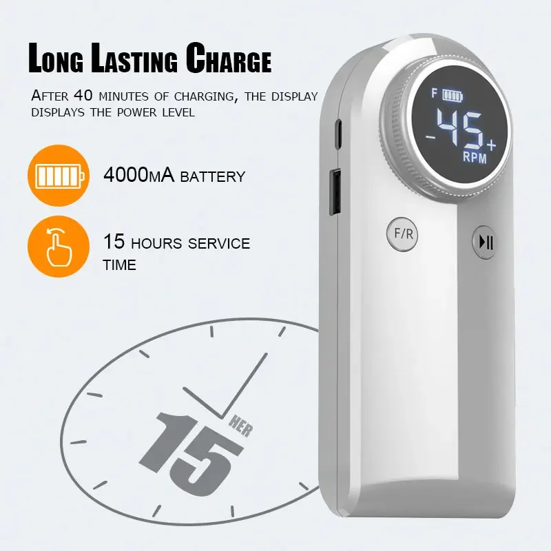 45000PRM مسمار ساندر مجموعة الكهربائية مانيكير القاطع لإصلاح الأظافر منخفضة الضوضاء المهنية مانيكير اكسسوارات المنزل صالون أداة