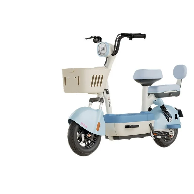 Electric Commuter Bike Adult Two-Wheeled EBike with Lithium Battery