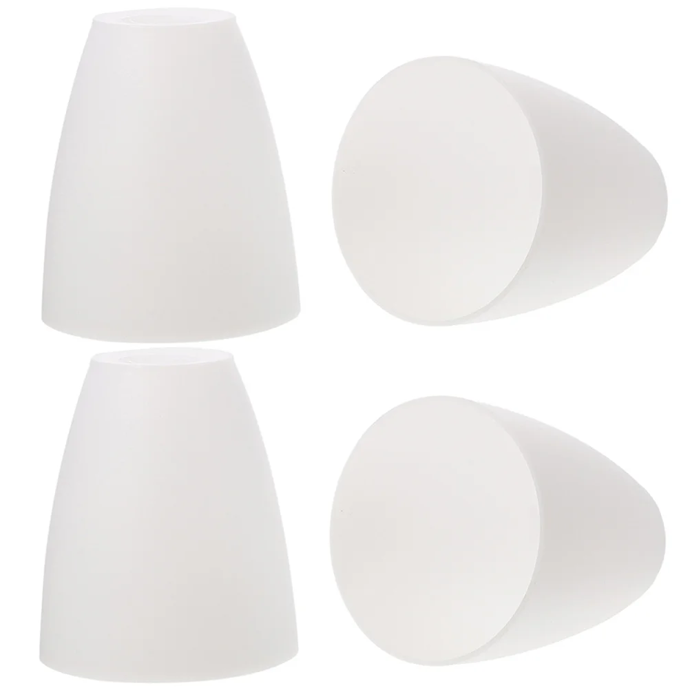 

6 Pcs Plastic Lampshade Simple Ceiling Light Cover Flat Acrylic Unique Design Table Lamp Shade Dust Living Room