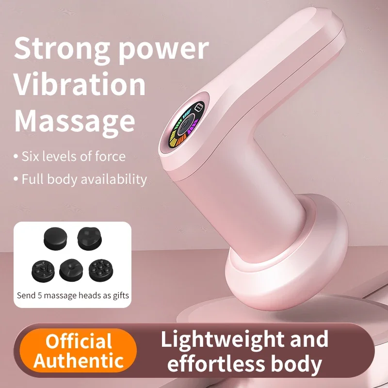 Handheld ABS Mini Massage  for Women Deep Fascia Portable Body and Head Application Hot Sell Brushless Motor