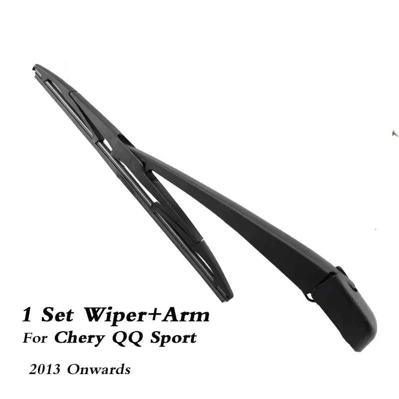 شفرات الممسحة الخلفية للسيارة ذراع ممسحة الزجاج الأمامي الخلفي لشيري QQ Sport Hatchback (2013 فصاعدًا) 305 مللي متر ، ملحقات السيارات التصميم