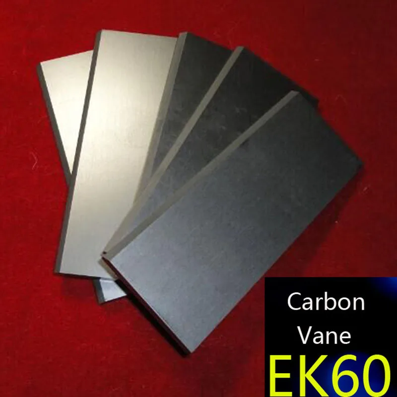 

EK60 5X50X130MM for Elmo Rietschle vacuum pump carbon vanes graphite vane,carbon plate