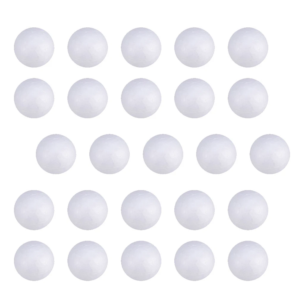 

240 Pcs Wedding Decoration Mini Decorations Modeling Cute Foam Christmas Balls White Polystyrene Small
