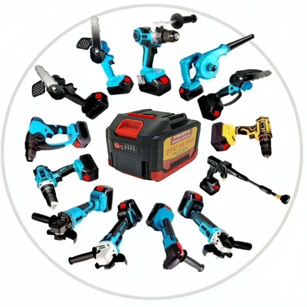 2025 Pro 21V 22000mAh Nová velkokapacitní náhradní baterie pro elektrické nářadí, vhodná pro elektrický šroubovák Makita🔋 - náhled 3