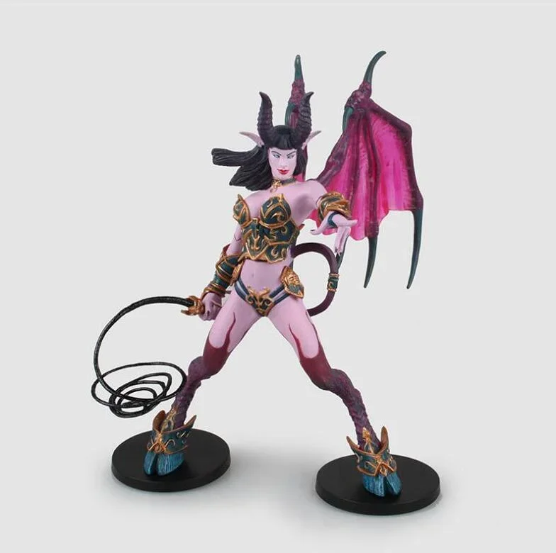 [Funny] Original box 20cm WOW Figure Toy DC Banshee / Succubus Mages PVC Action Figure Collection Classic game Model kids gift