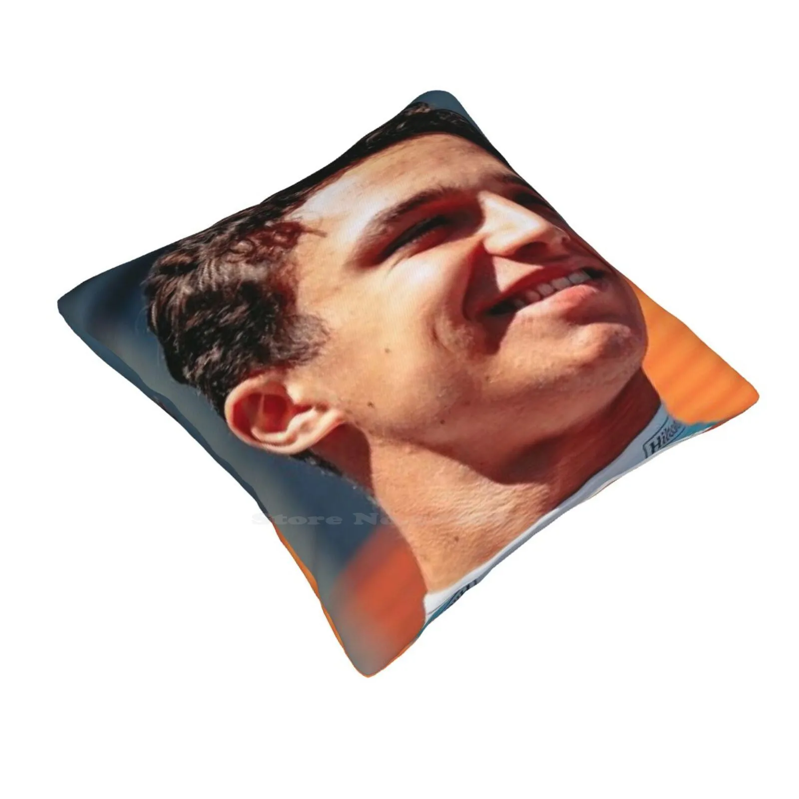 Lando Norris Home Sofa Car Cushion Cover Pillowcase Lando Norris Racing Race Driver Ln 4 Sunshine Cute Funny