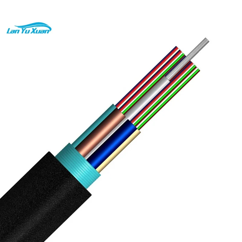 24-adriges diele kt risches Single-Mode-ADSS-Glasfaser kabel