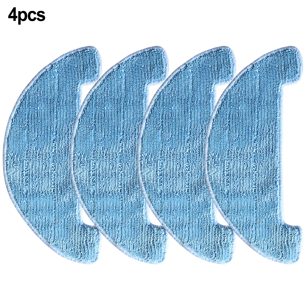 10pcs Microfiber Rags For 360 P7 Sweeping Robot Vacuums Cleaner Mop Cloths Rag Replacement Accessory Spare Part For Home