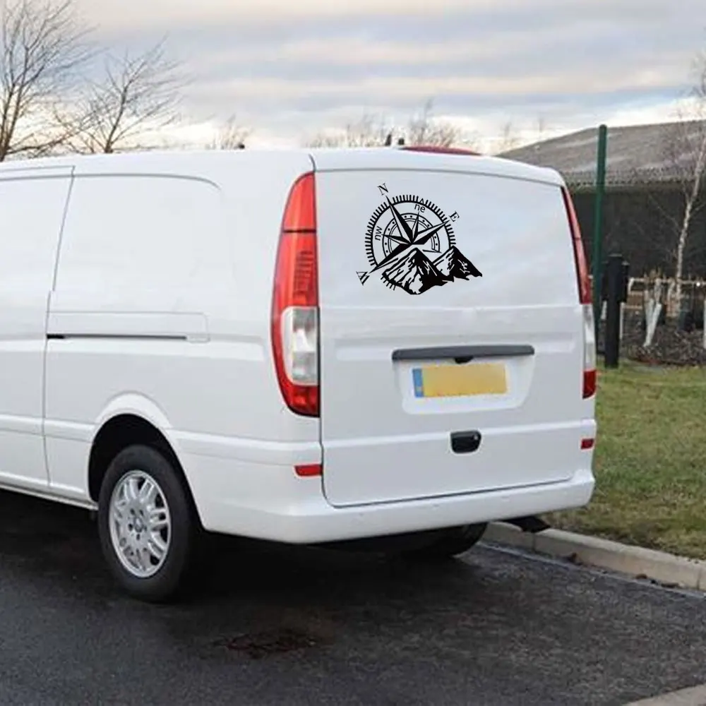 Car Vinyl Stickers For Mercedes Benz Vito V Class Viano W447 W639 W638 Camper Van Motorhome Compass Graphics Tuning Accessories