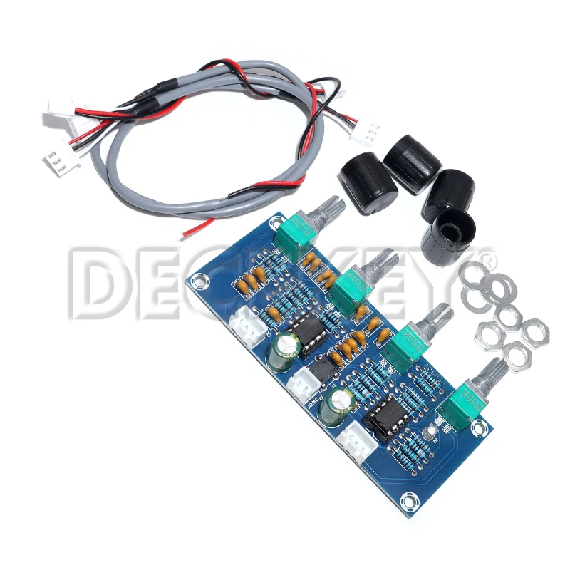 XH-A901 NE5532 Tone Board preamp Pre-amp With treble bass volume adjustment pre-amplifier Tone Controller For amplifier Board