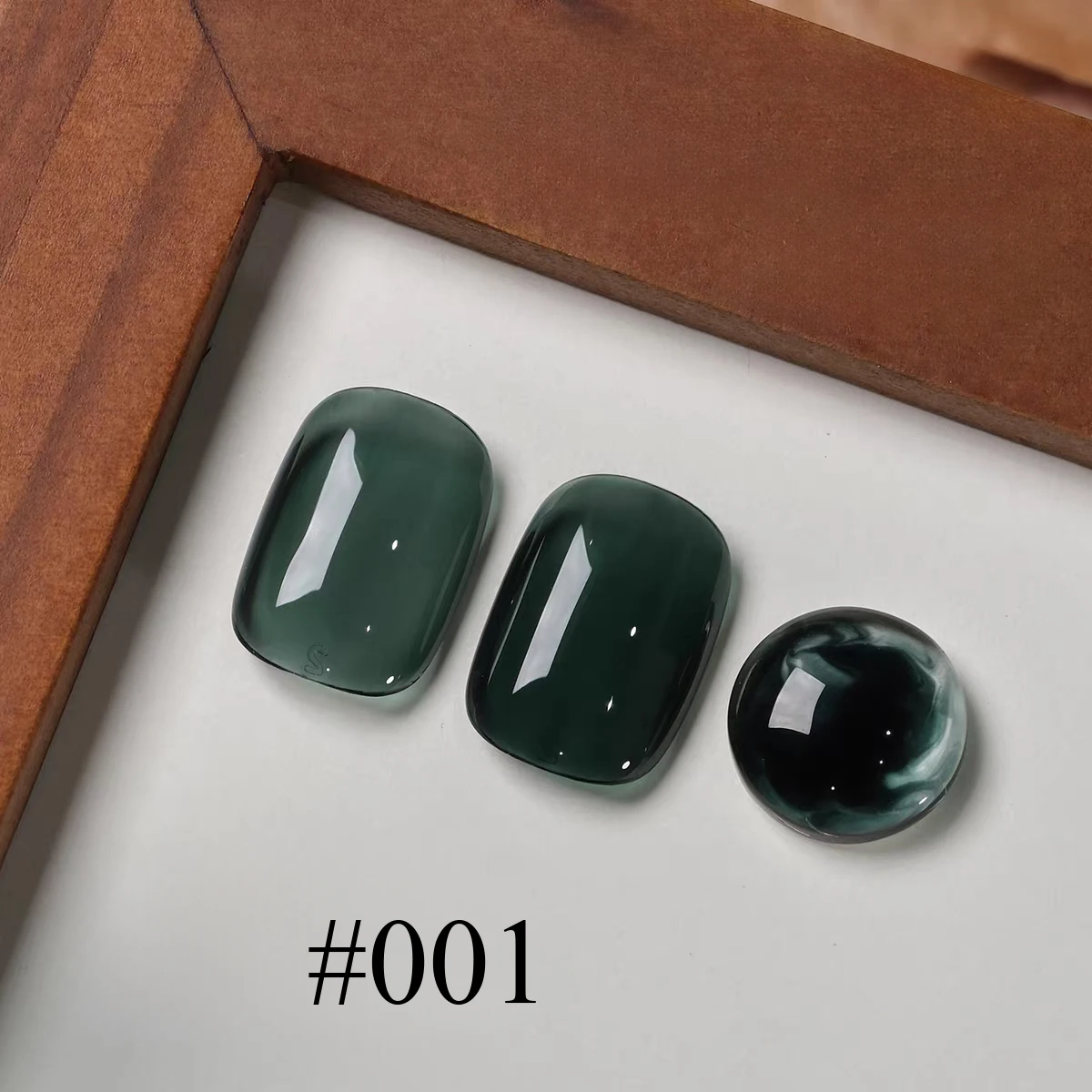 1個入り TC 秋冬 アイス透明アンバーガラスジェルネイルポリッシュ 人気 マイラードティーブラウン ダークグリーン ネイルアート ネイル用品