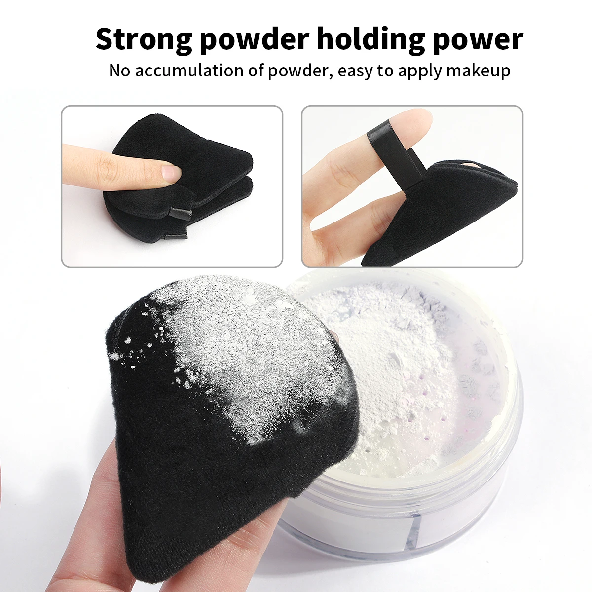 Maange 54Pcs Make-Up Tools Kit 30 Stks Foundation Concealer Oogschaduw Blush Borstel Met Cosmetische Make-Up Puff Spons Set Voor Reizen