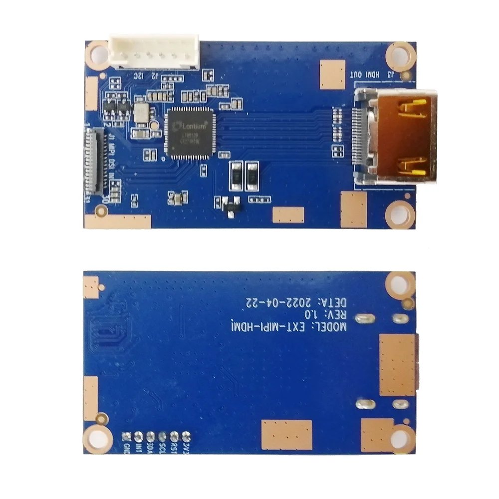 MIPI output Expand to HDMI output  board Only for Liontron Motherboard Which have MIPI port