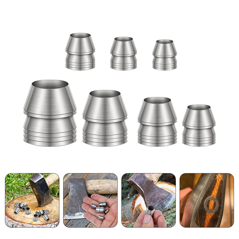 

7 Pcs Hammer Installation Accessories Metal Wedge for Nail Supplies Tool Replacement Axe Handle Wedges Iron Corner