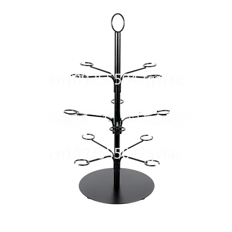 INTELLIGENT 3 Tier Wine Glass Holder Freestanding Tabletop Storage Rack Cocktail Glass Tree Display Stand