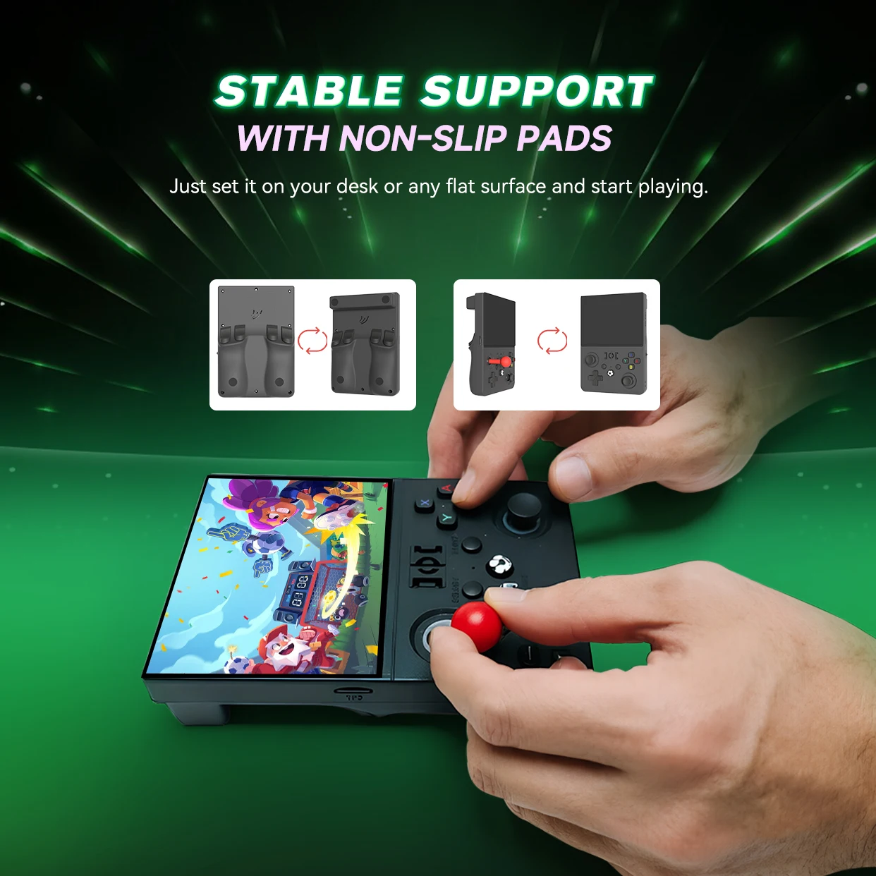 جهاز ألعاب محمول R36 Max2 بشاش - مراجعة Gaming Console R36 وسعره