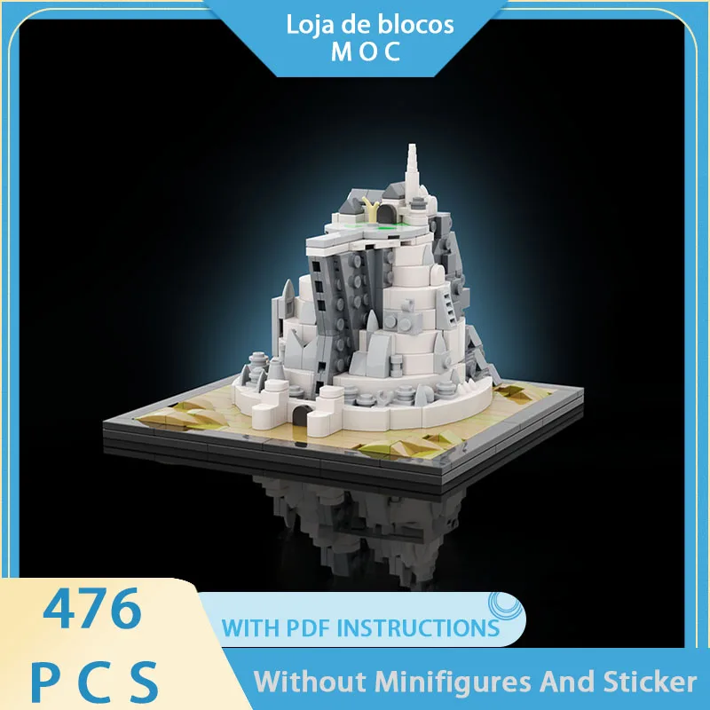 

Exquisite new product MOC building block ring model crossing the swamp of death journey technology modular holiday toy DIYset