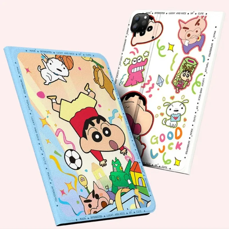 

Crayon Shin-chan For iPad Case Funda ipad Air 4 5 10.9in M2 M3 Pro4 5 6 Protective case Ipad 8/9/10 10.2in A16 11in Tablet Cover