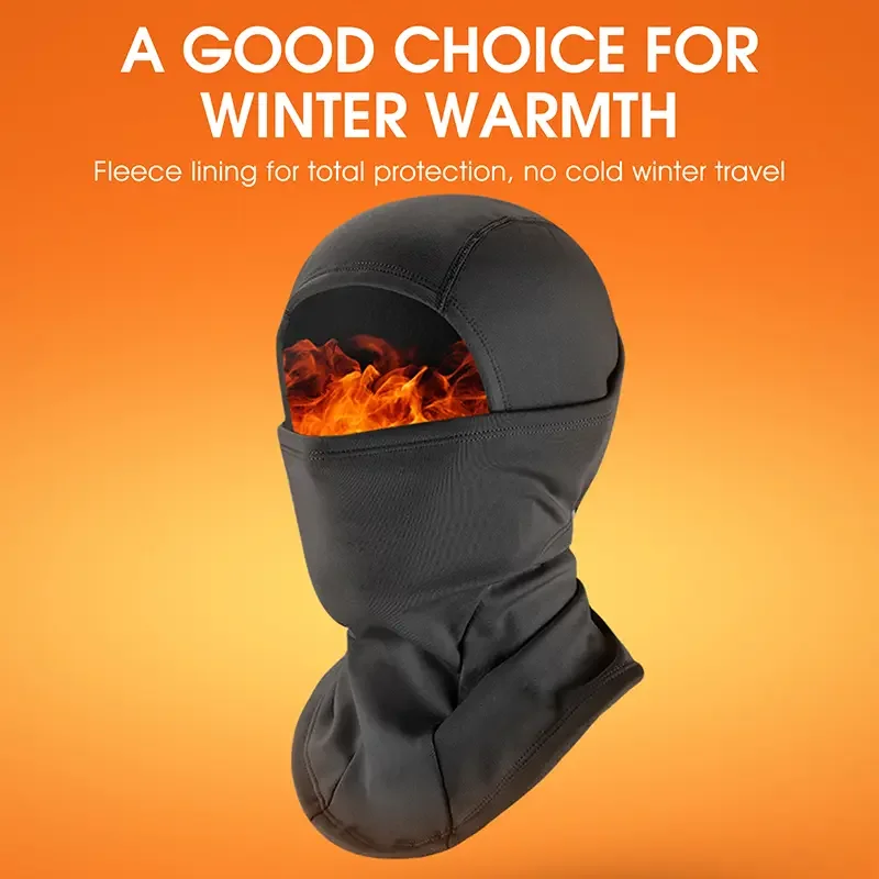 يندبروف قناع ركوب الدراجات الصوف الحراري دراجة نارية الوجه بالاكلافا الرياضة في الهواء الطلق المشي لمسافات طويلة وشاح التزلج دراجة نارية أغطية الرأس