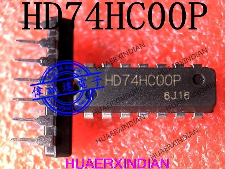 HD74HC00P HD74HCOOP DIP14  New And Original