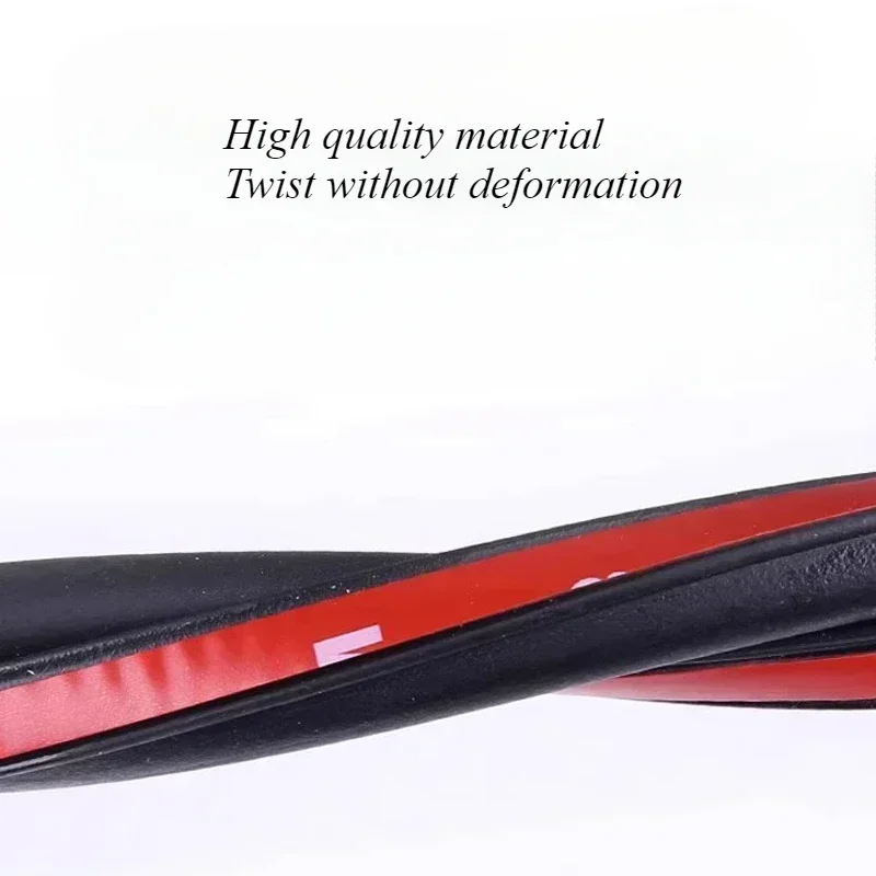 For Xpeng G6/P7i/G9 Car Door Sealing Strip Four Doors Sound Insulation Waterproof Rubber Strip Noise Reduction Auto Accessories