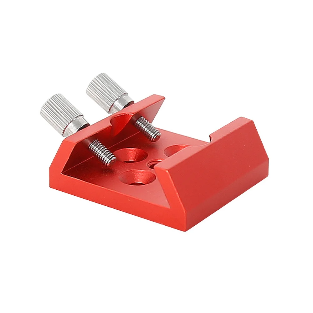 UKON-A قاعدة مكتشف النجوم المسطحة باللون الأحمر والأسود وفتحة تتوافق مع لوحة تتوافق 1/4 ملحقات تلسكوب الفلك المعدني #4