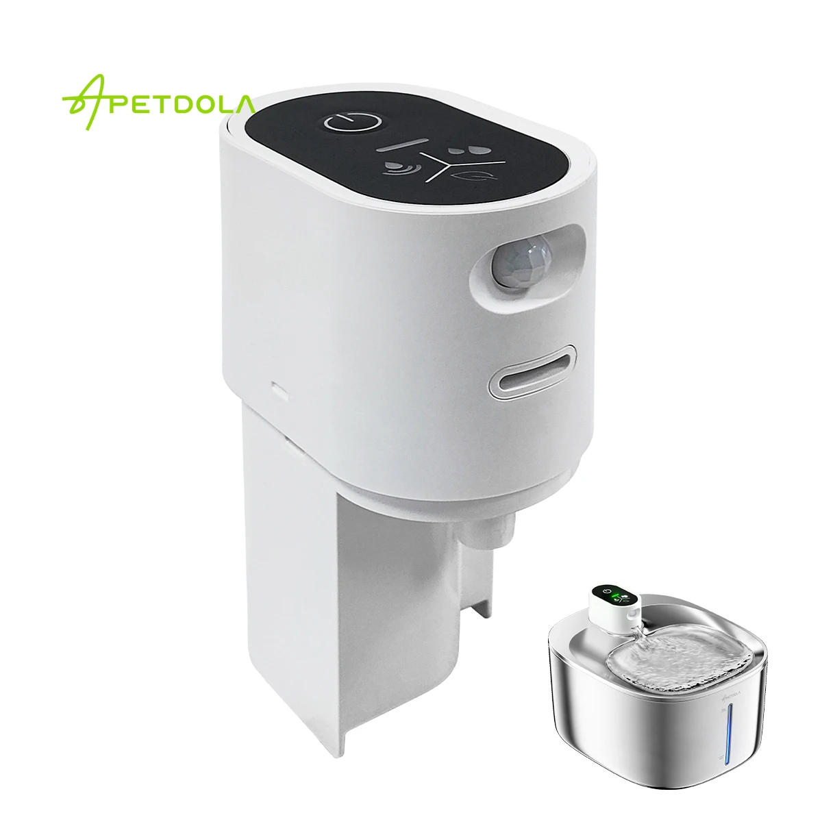 Smart Motion Sensor Switch Hosts Pet Water Fountain Accessory For APETDOLA 4L Stainless Steel Cat Water Fountain FS10pro