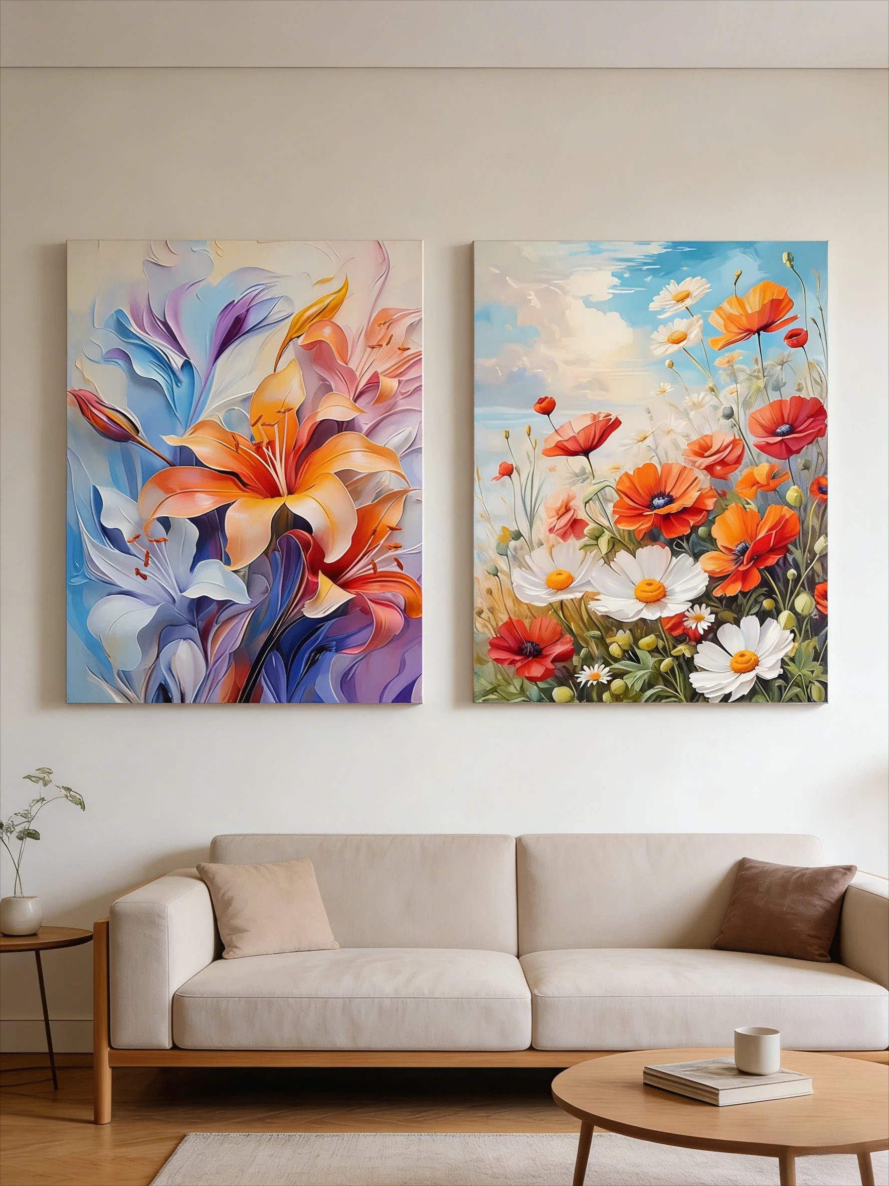 

500/1000/1200/2000PCS Jigsaw Puzzles Many Flowers Bloom Family Activity Games for Gameroom Bedroom Home Decor Gift