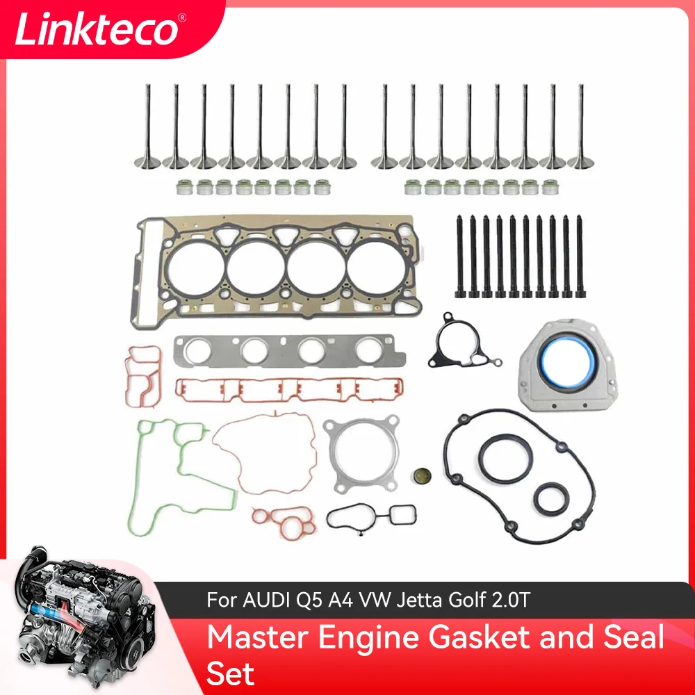 

Master Engine Gasket and Seal Set For AUDI Q5 A4 VW Jetta Golf 2.0T 06J103383AD