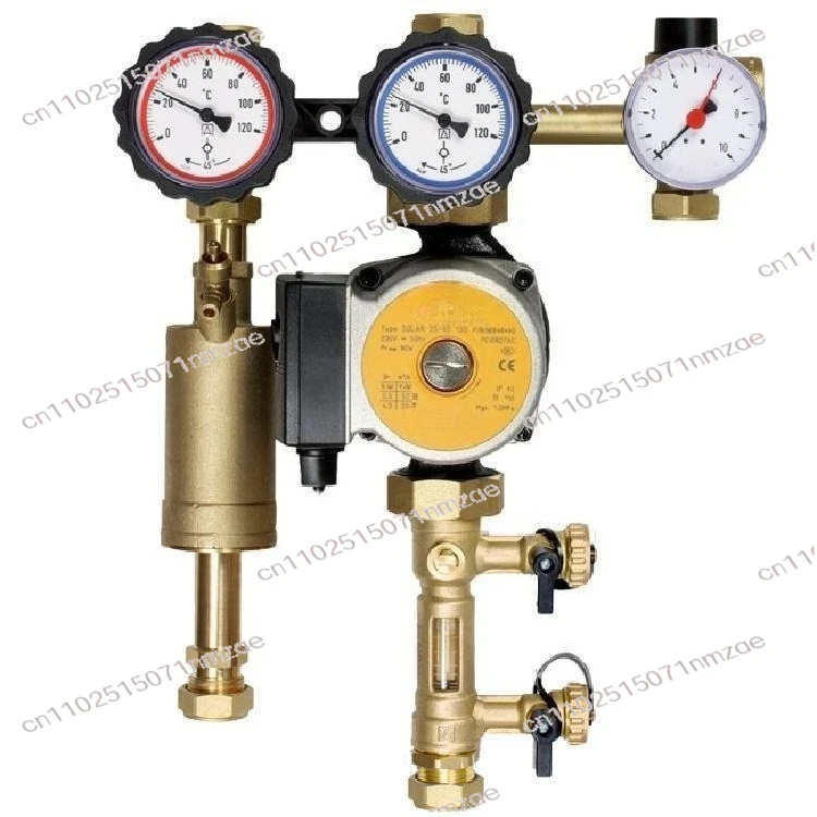 

Automatic Control System with Hot Water Circulation Flat Solar Water Heater Circulation Pump Station