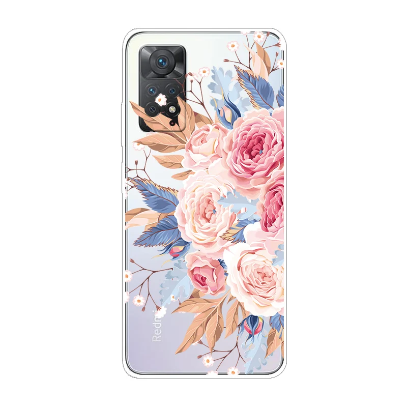 For Xiaomi Redmi Note 11 Pro 5G Case Transparent Soft TPU silicon Phone Cover For Xiaomi Redmi Note11 Pro 4G Case Clear Funda