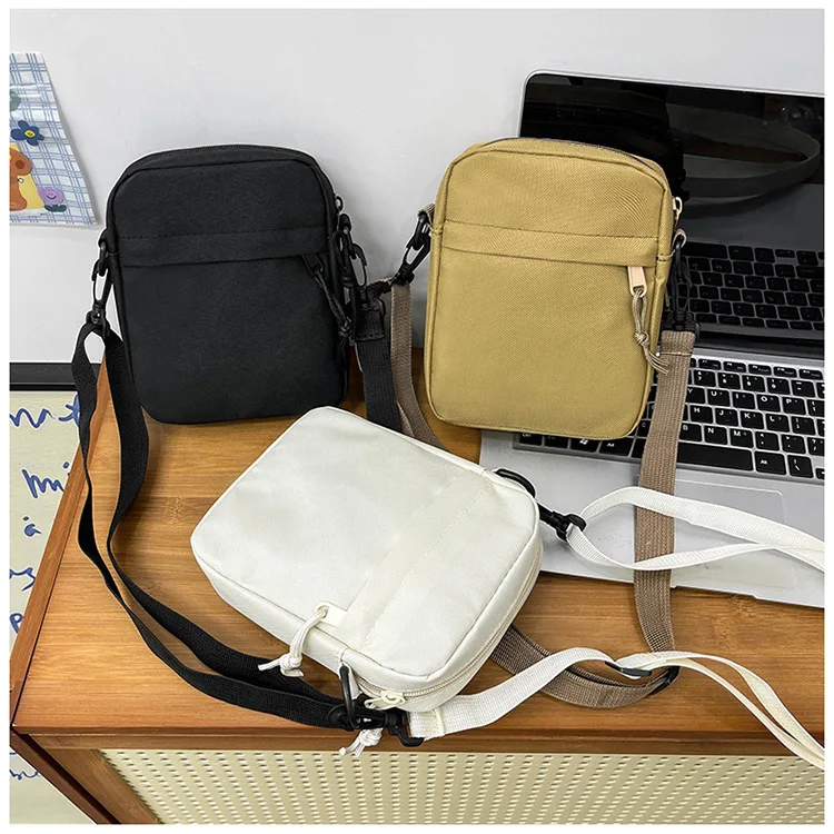 Custom Logo Small Body Bag Ins Fashion Brand Shoulder Bag Sports Leisure Small Backpack Female Simple Crossbody Bag A Suit