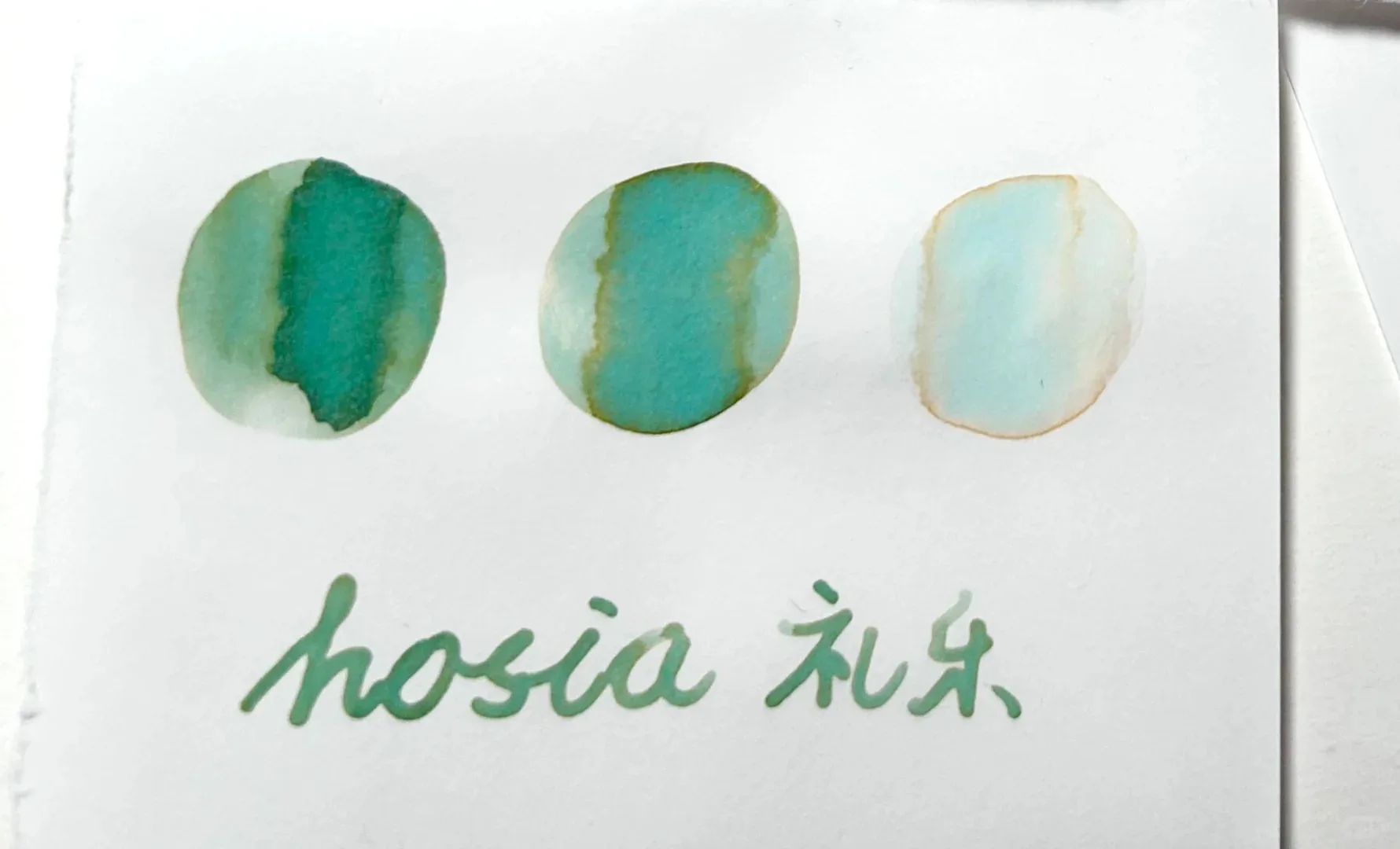 Hosia Ink Studio, Rites en Muziek, Gradient Chromatography Sheen Schrijfpen Inkt 30ml