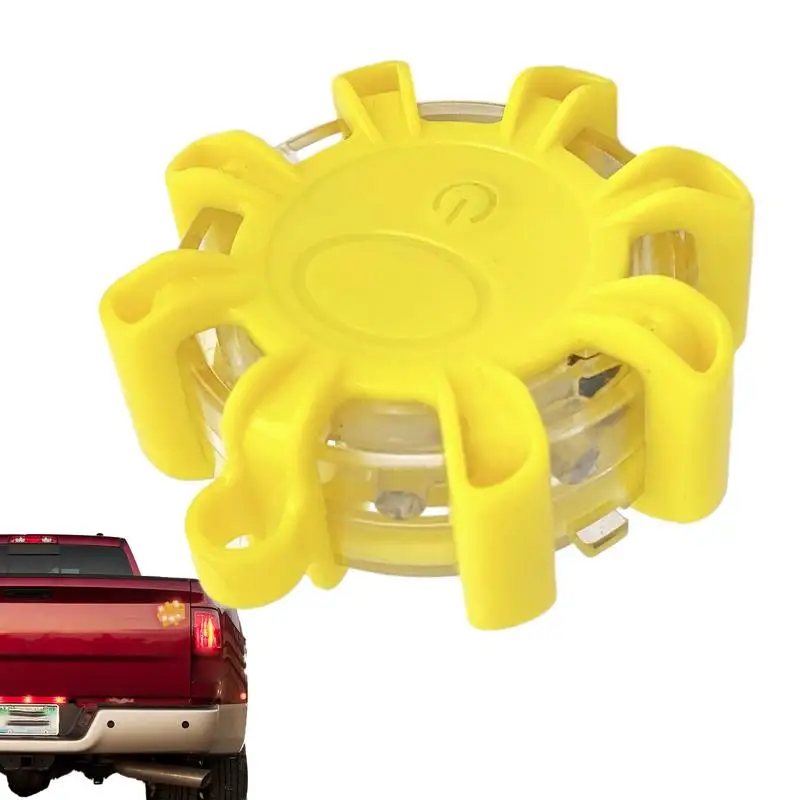 Magnetic Strobe Light Caution Lights LED Work Lights Flashing Safety Light With Magnetic Base For Tractors Trucks School Buses